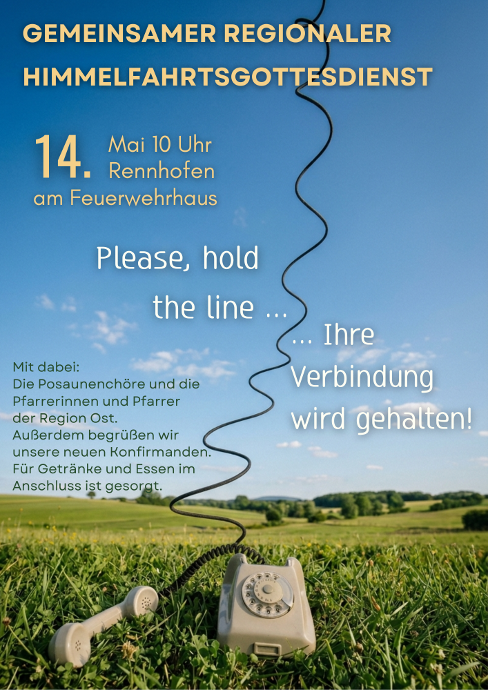 Himmelfahrtsgottesdienst Region Ost 2026