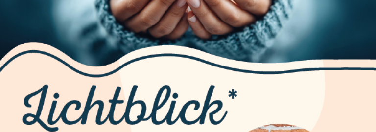 Plakat  Lichtblick März 2026 mit Bild Referentin