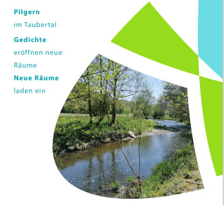 Flyer zu Poesie und Pilgern in Rothenburg o.d.T. 2025
