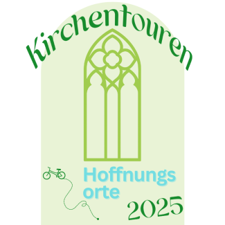 grünes gotisches Kirchenfesnter
