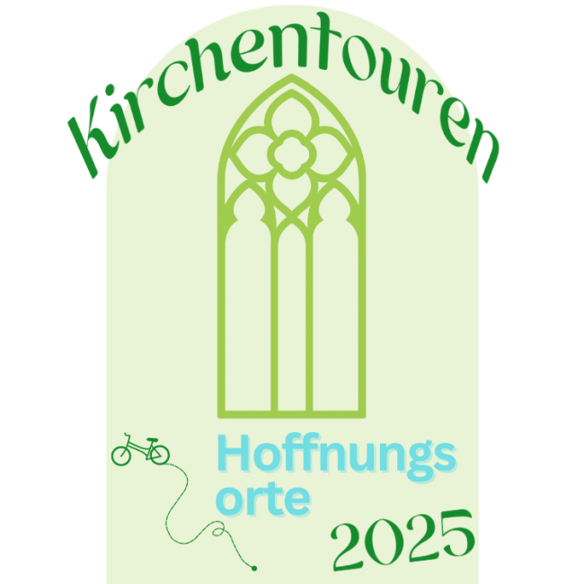grünes gotisches Kirchenfesnter