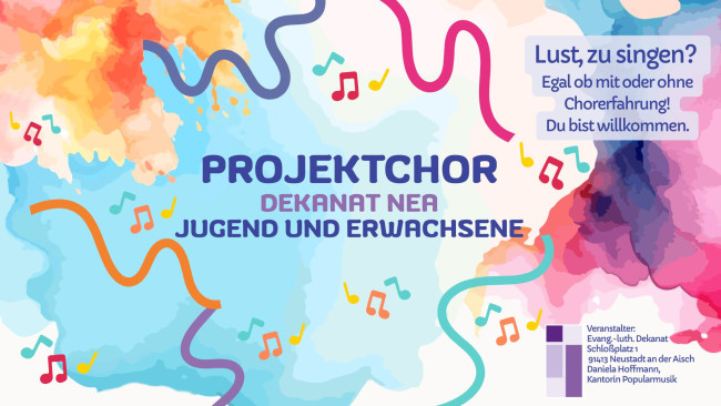 Einladung Projektchor allgemein